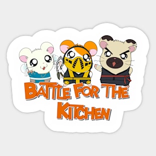 Battle For The Kitchen Sticker